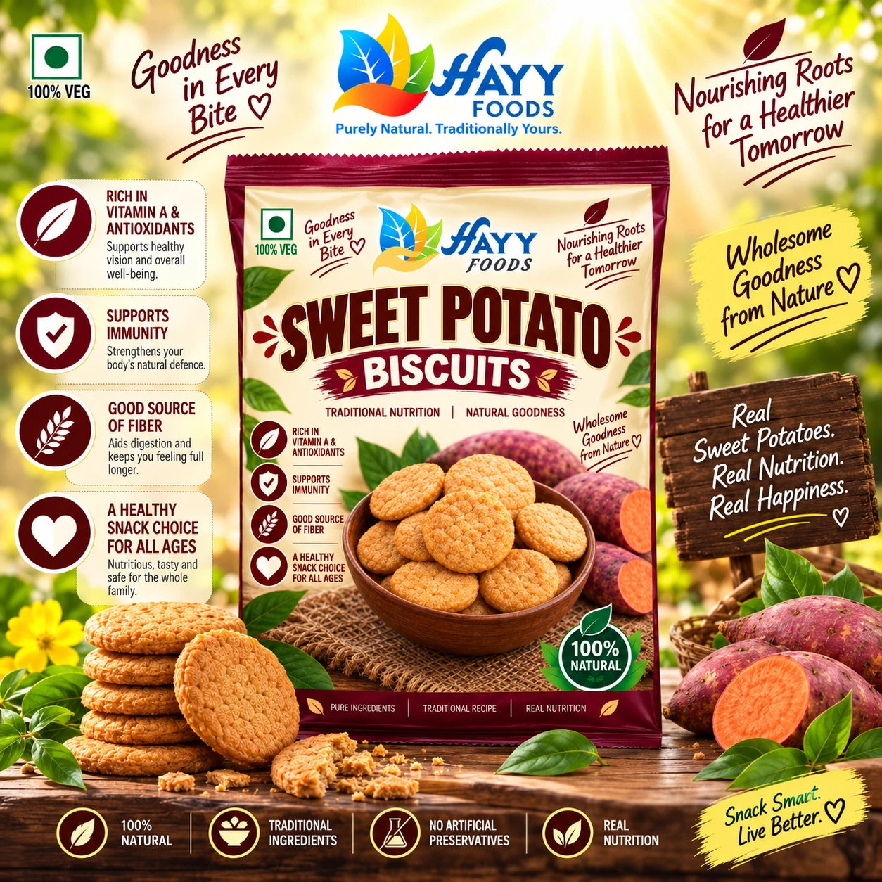 Sweet Potato Biscuit